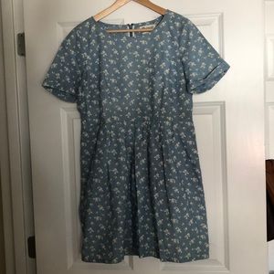 Madewell Floral Songbird Dress